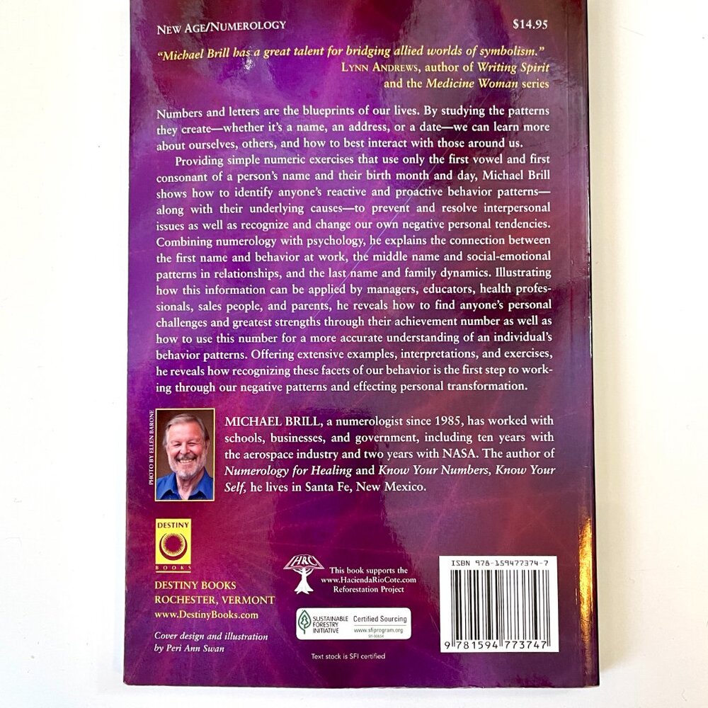 🪷 Numerology for Decoding Behavior ✨ Paperback Book 🌱 - Picture 2 of 3
